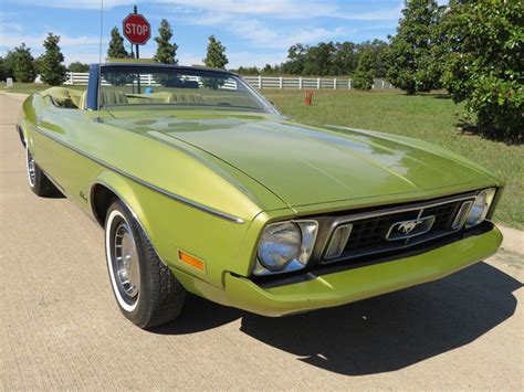 Drop Top Dropped 1973 Ford Mustang Barn Finds