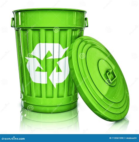 Garbage Can Stock Photo Image Of Junk Sign Recyclable 110561590