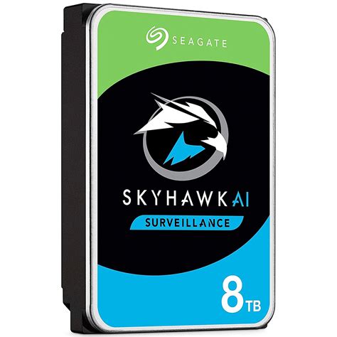 HD SATA 8TB SEAGATE SkyHawk AI ST8000VE000 Almacenamiento Discos