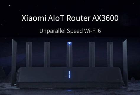 Xiaomi AIoT Router Global Version AX3600 Black