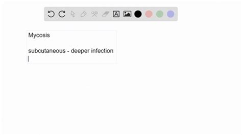 SOLVED The Most Common Subcutaneous Mycosis In Temperate Regions Is