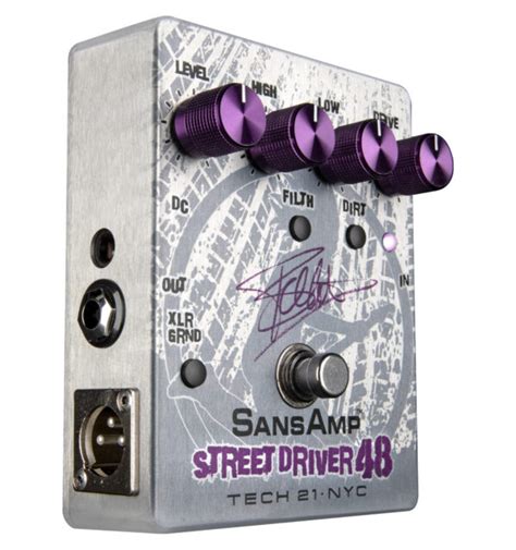 Tech 21 Introduces The Frank Bello Street Driver 48 Signature SansAmp