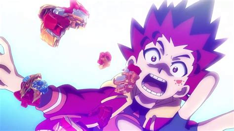 Hyuga And Hikaru V S Lean Beyblade Burst Sparking Youtube