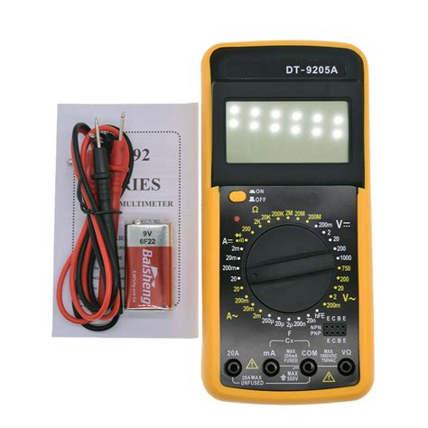 Nuelead High Precision Digital Multimeter Dt A Measuring Large