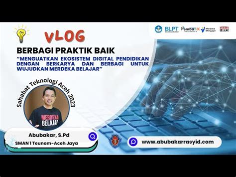 VLOG PEMBATIK LEVEL 4 BERBAGI PRAKTIK BAIK IMPLEMENTASI INOVASI