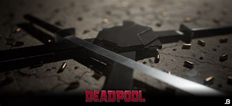 [Deadpool] Deadpool's Katanas [3D] on Behance