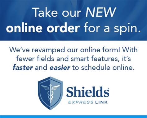 Shields Online Order