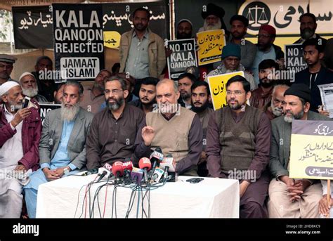 Jamat E Islami Ji Karachi Chief Hafiz Naeem Ur Rehman Addresses To Media Persons During The