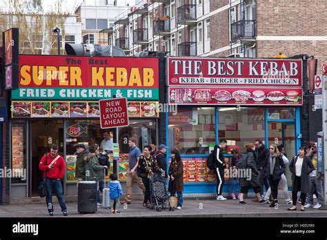 Kebab shop in Shoreditch, London, UK Stock Photo: 120760080 - Alamy