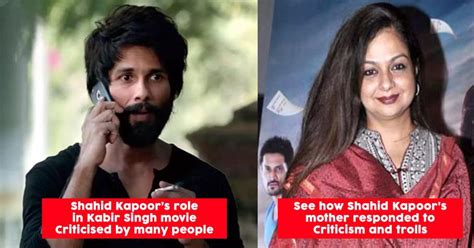 SHAHID KAPOOR'S MOTHER - RVCJ Media