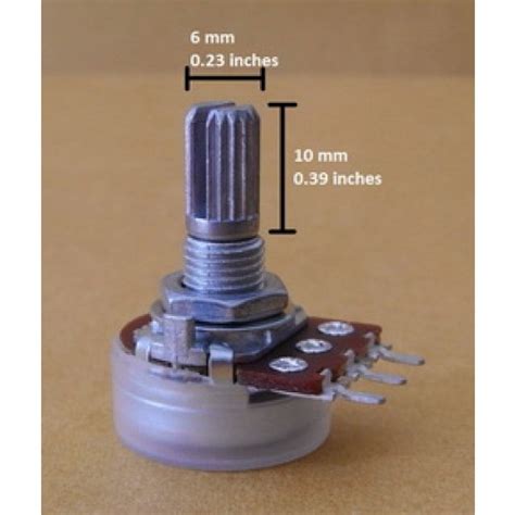 1K OHM Linear Taper Potentiometer