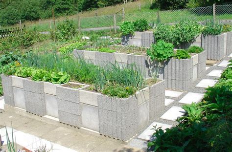 How To Build A Cinder Block Raised Garden Bed