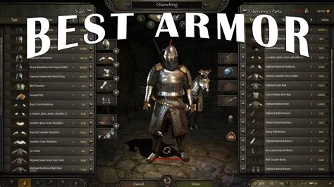 Best Faction Armor In Bannerlord 2 Mount And Blade Youtube