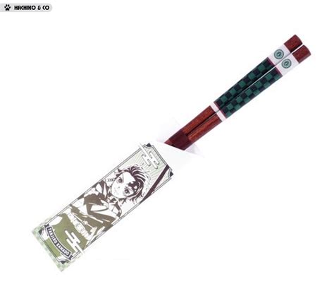 Baguettes Demon Slayer Tanjiro Kamado 21cm X5 Hachiko And Co