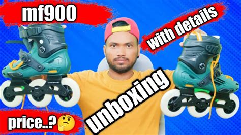 Unboxing Oxelo Mf 900 Inline Shoe New Purchase Online With