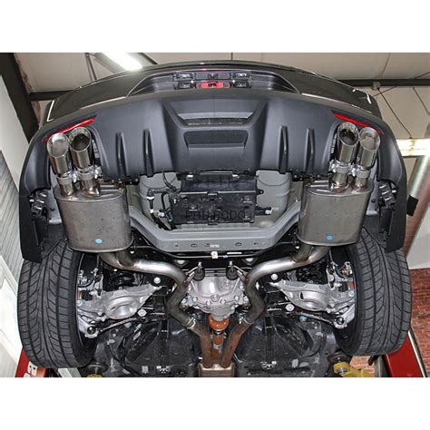 Wydech Tłumik Końcowy Roush Quad Tip Active Ford Mustang GT 5 0 V8 2015