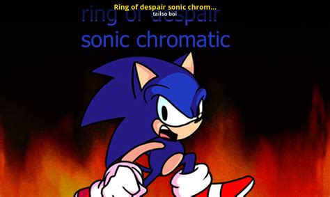 Ring Of Despair Sonic Chromatic Scale [friday Night Funkin] [modding