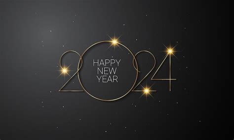 Premium Vector Happy New Year Background Design