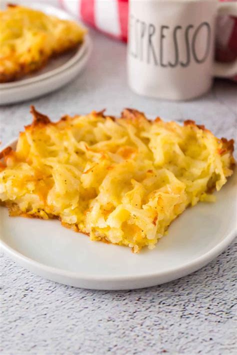 Cheesy Hash Brown Potato Casserole Cupcakes And Kale Chips