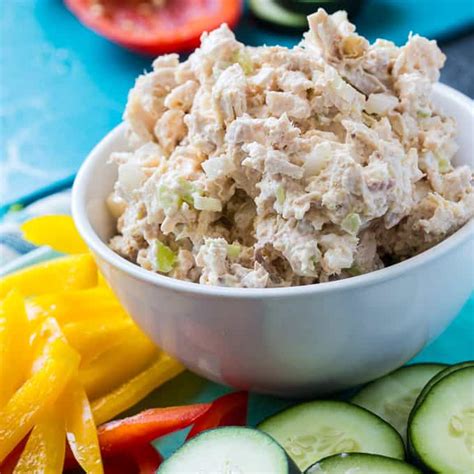 Light Chicken Salad Skinny Southern Recipes