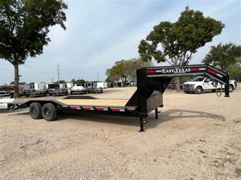 2024 East Texas Trailers | 8.5x24 | GN Lowboy Equipment | 2-7k Axles ...