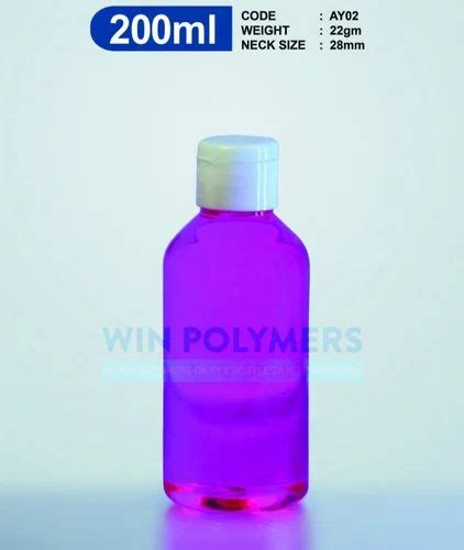 Round 200 Ml AY02 Plastic Hand Wash Bottles At Rs 2 In Thrissur ID