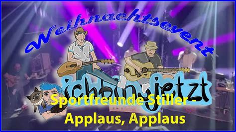 Sportfreunde Stiller Applaus Applaus Cover Ichbinsjetzt