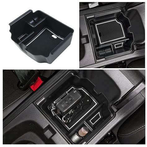 Ruiya Car Center Console Storage Box Tray For Honda Civic Si