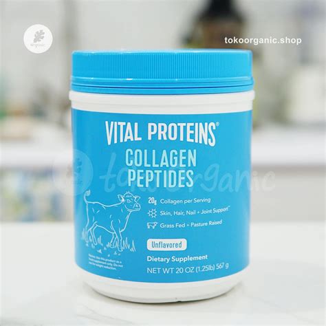 Jual Vital Proteins Collagen Peptides Unflavored 567gr Shopee Indonesia