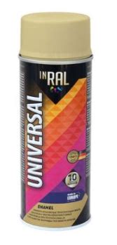 Aerosola krāsa inral universal enamel 38 ral1028 400ml melonkrāsa