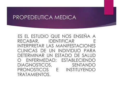 Propedéutica Médica Camila Pastor Udocz