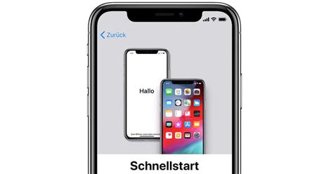 Neues Iphone Einrichten Mit Iphone Schnellstart Funktion