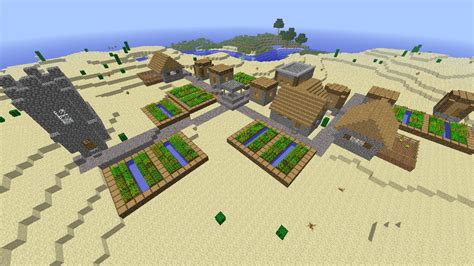 Minecraft Village Seed With Diamonds