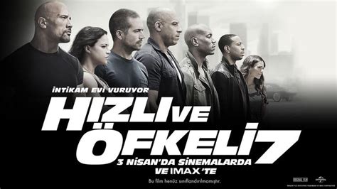 Hizli Ve Öfkelİ 7 3 Nİsanda Sİnemalarda Ve Imax®te Film Sinema