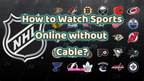 Best Ways To Stream Nfl Nhl Nba Mlb Games Online Without Cable