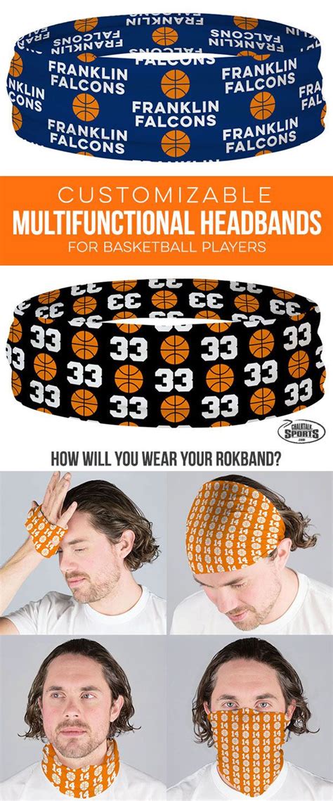 Customize a multifunctional headband for your favorite basketball ...