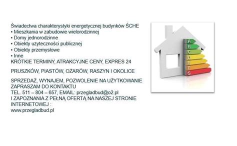 Wiadectwa Energetyczne Piast W Olx Pl