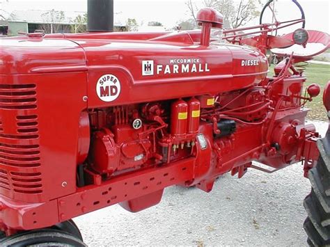 Farmall Super Md Super M Diesel Tractor For Sale Farmall Farmall