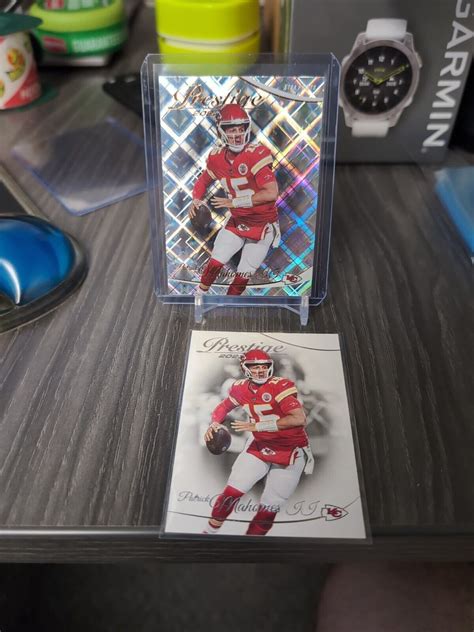 Mavin Patrick Mahomes Prestige Xtra Points Diamond Parallel