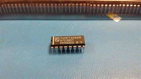 10 PCS 74HCT4052N PHILIPS IC MUX DEMUX DUAL 4X1 16DIP EBay