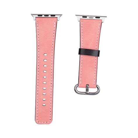 Apple Watch Band Voor Sublimatie Roze Textiel En