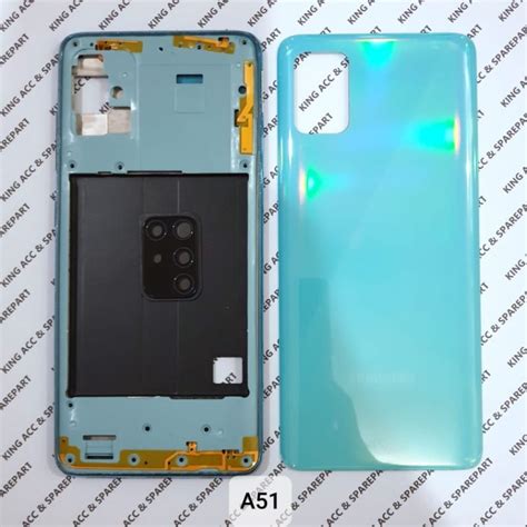 Jual CASING HOUSING BACKDOOR SAMSUNG GALAXY A51 FULLSET ORIGINAL