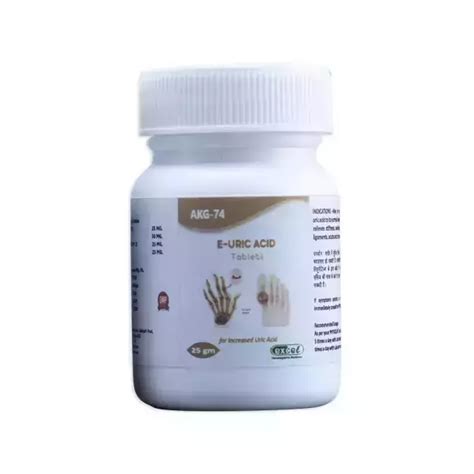 E Uric Acid Tablets Akg 74 Uses Price Dosage Side Effects Substitute Buy Online