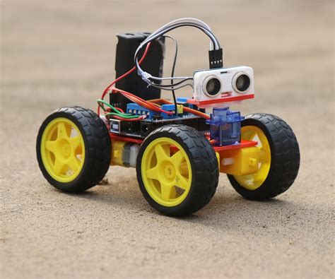 How To Make Obstacle Avoiding Car Using Arduino 6 Steps With Pictures Instructables