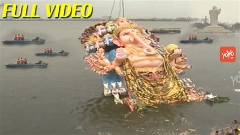 India S Biggest Ganesh Nimajjanam 2019 Full Video L Khairatabad Ganesh