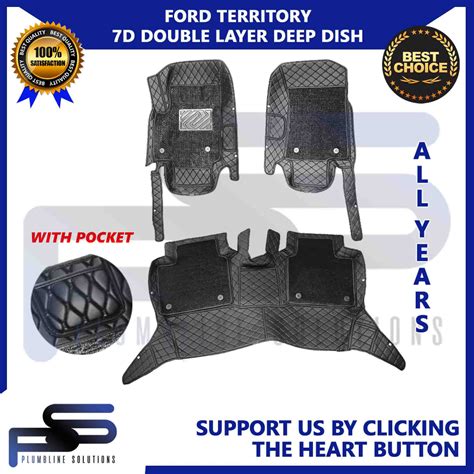 D Rohs Double Layer Deep Dish Matting For Ford Territory