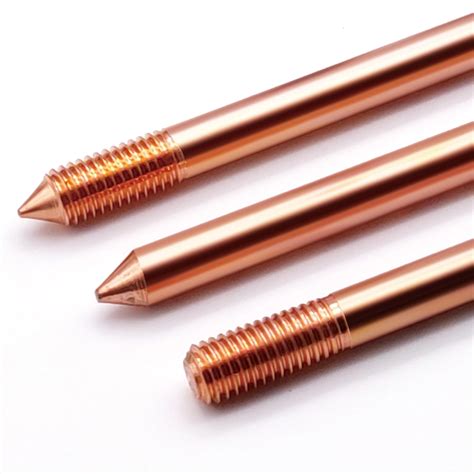 Electric Copper Clad Grounding Earthing Rod Ground Rod And Earth Rod