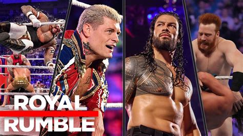 Wwe Royal Rumble 1 January 2023 Full Hd Highlights Wwe Royal Rumble 1