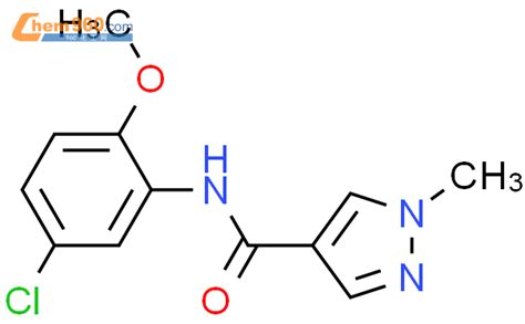 N Chloro Methoxyphenyl Methyl H Pyrazole