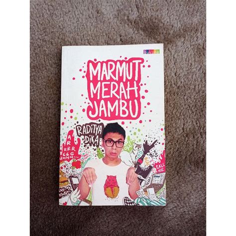 Jual Novel Marmut Merah Jambu By Raditya Dika Ttd Shopee Indonesia